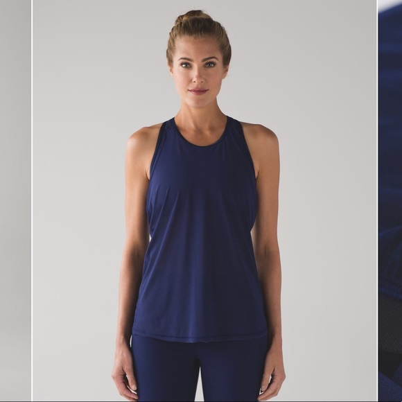 Fit Physique tank- hero blue - Picture 2 of 8